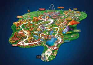 PortAventura Holidays Map